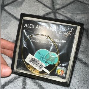 Alex and Ani arrows of friendship bracelet